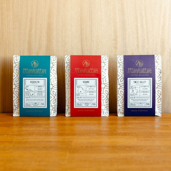 Manhattan Probierpaket 3x250g