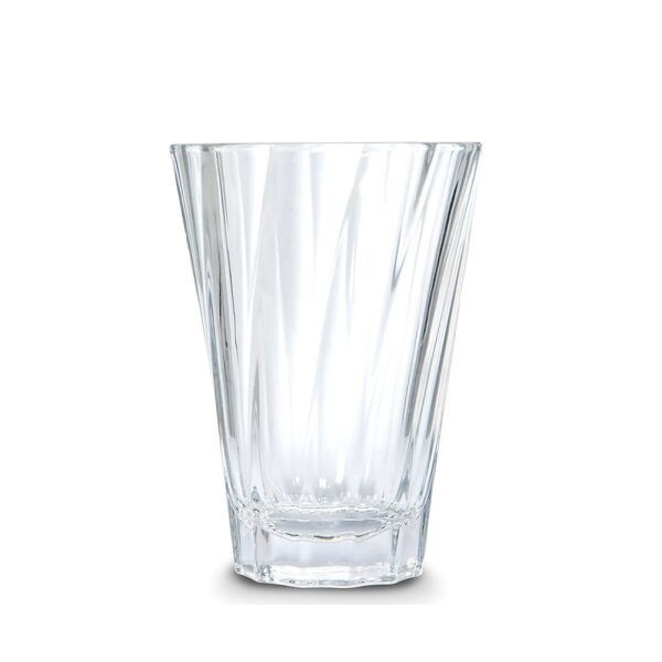 Loveramics Twisted Latte Glass, 360ml
