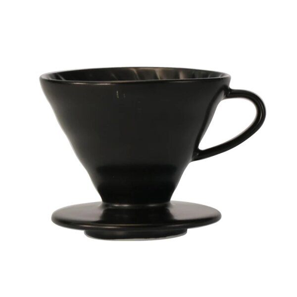 Hario V60 02 Dripper Colour Edition, Matte Black