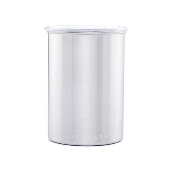 Airscape® - luftdichte Kaffeedose silber gebürstet 1800ml / 750g Kaffee