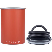 Airscape® - luftdichte Kaffeedose terrakotta matt 1800ml / 750g Kaffee