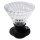 V60 Immersion Coffee Dripper Switch Glas schwarz