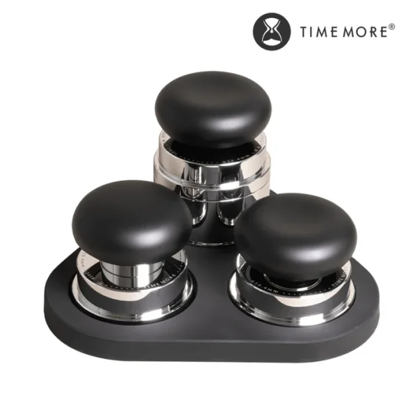 Pucks Espresso Zubehör Set schwarz