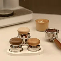 Pucks Espresso Zubehör Set Holz