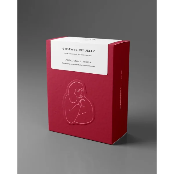 DAK Strawberry Jelly 250g Bohne (Filter)